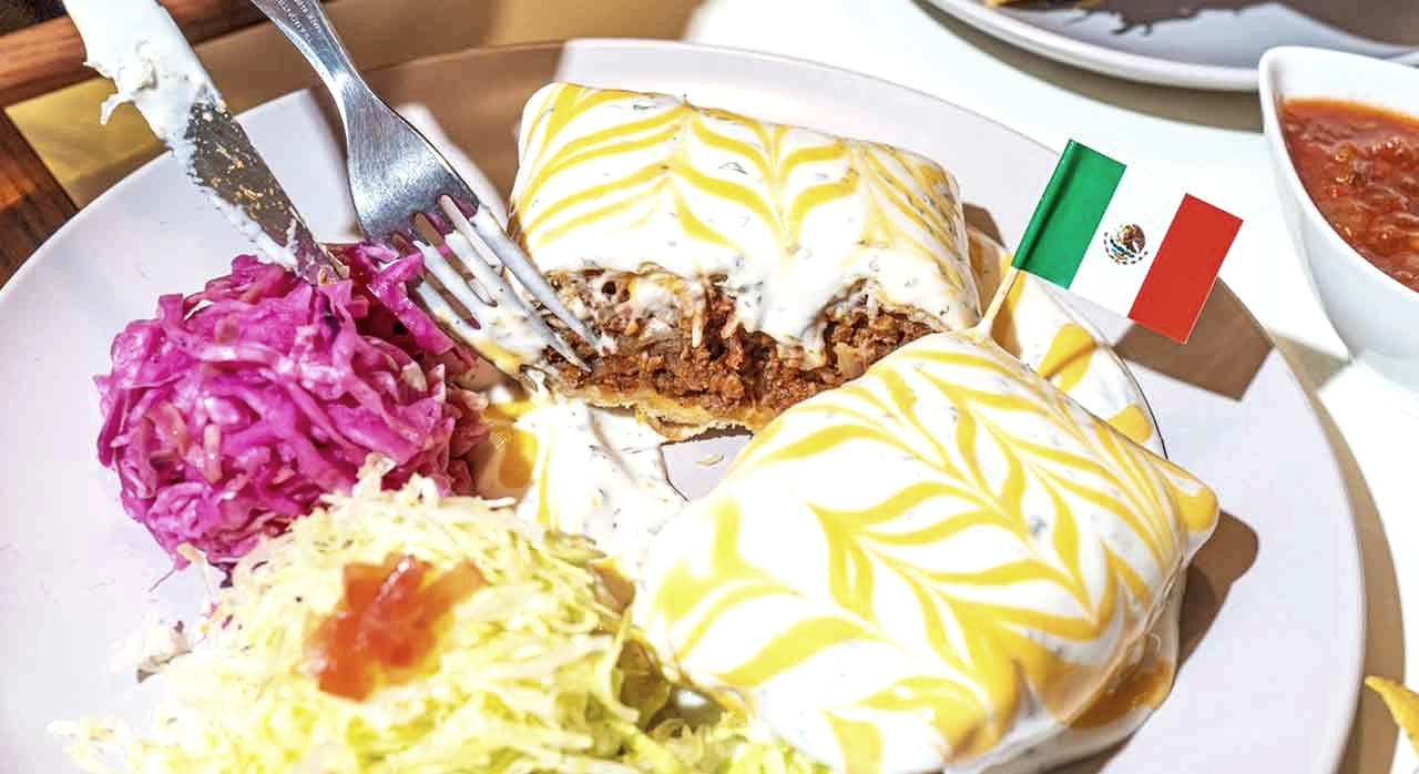 멕시코식당 대표메뉴인 치미창가의 모습이다. [ⓒ네이버플레이스 멕시코식당]