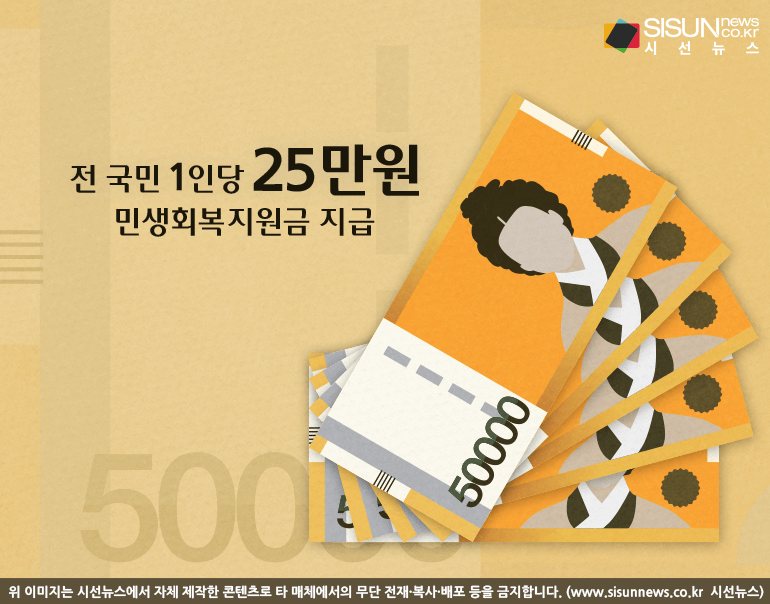 전국민 25만원 민생지원금
