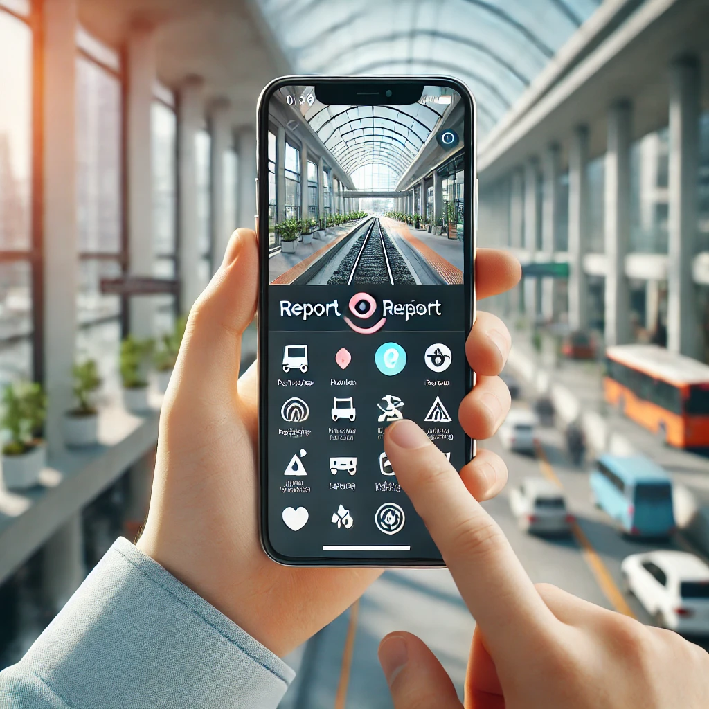 안전신문고 모바일 신고 관련 그림