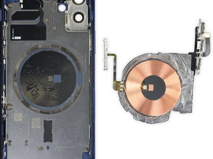 아이폰 내부 자석 링 맥 세이프 충전기 - 아이폰 내부 자석 링