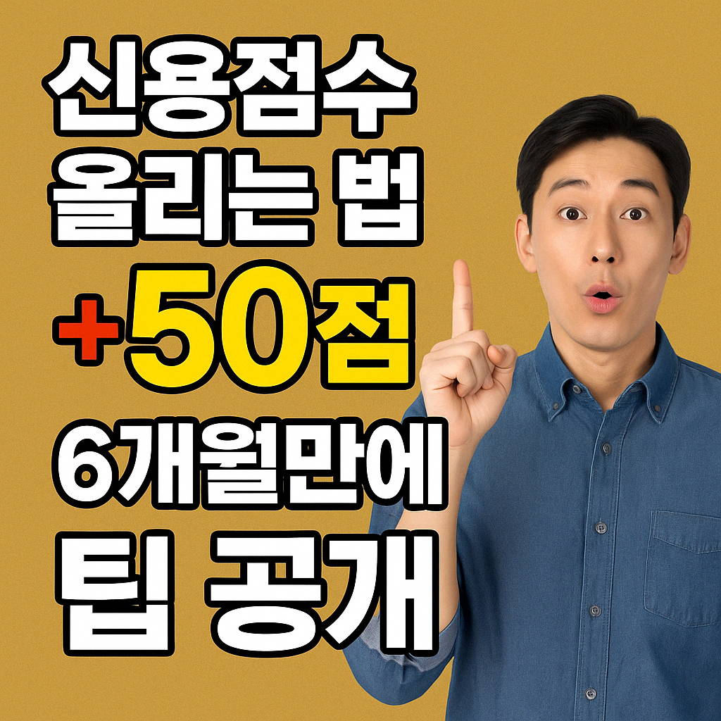 신용점수올리는법