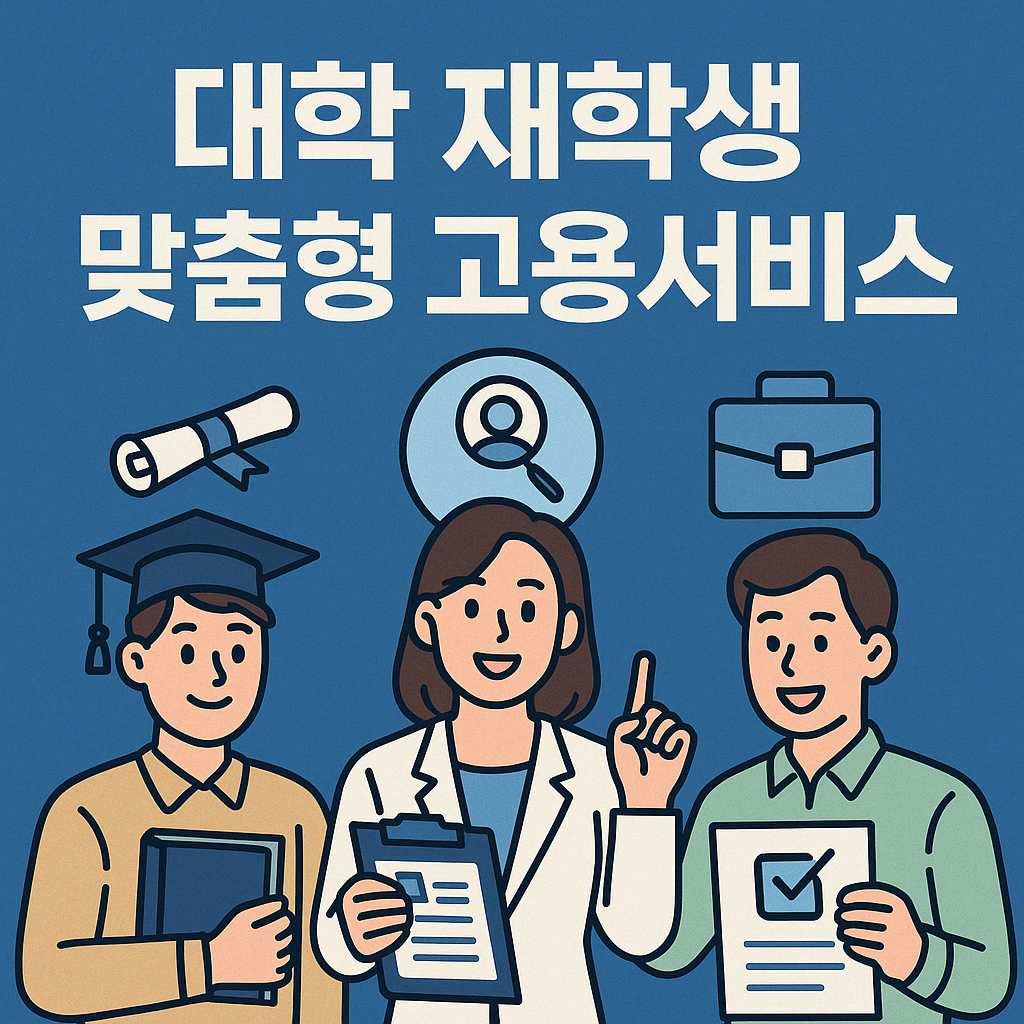 대학재학생 맞춤형 고용서비스 지원