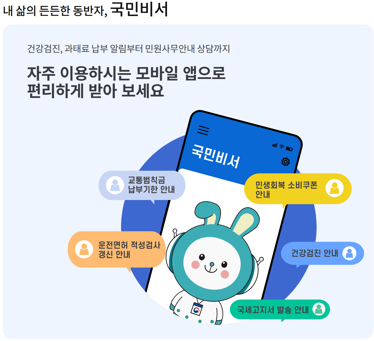 국민비서알림서비스