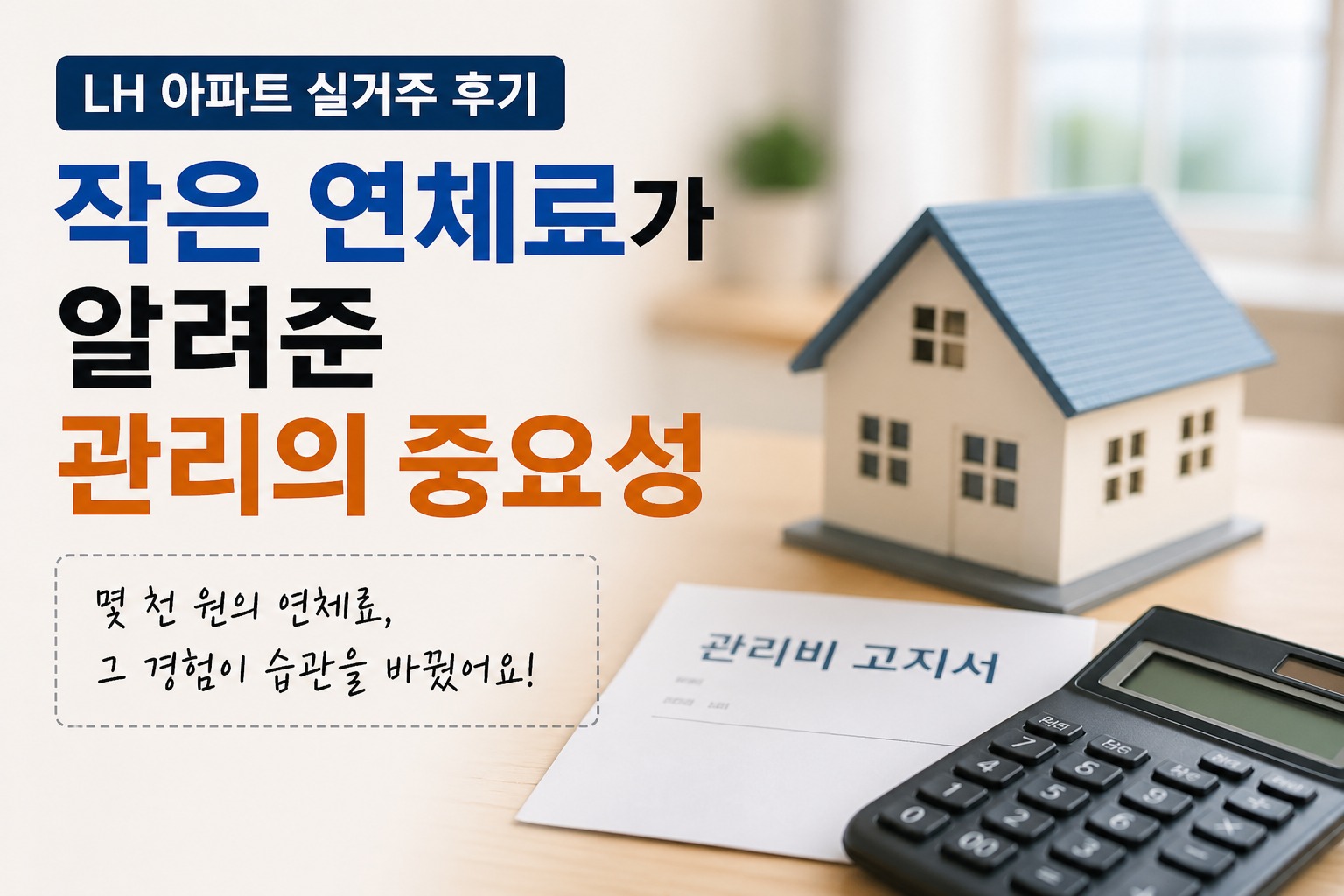 LH 관리비 연체하면 생기는 문제 총정리