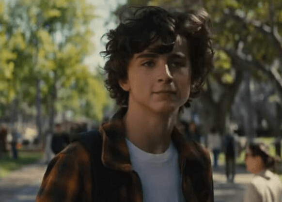 뷰티풀 보이의 티모시 샬라메