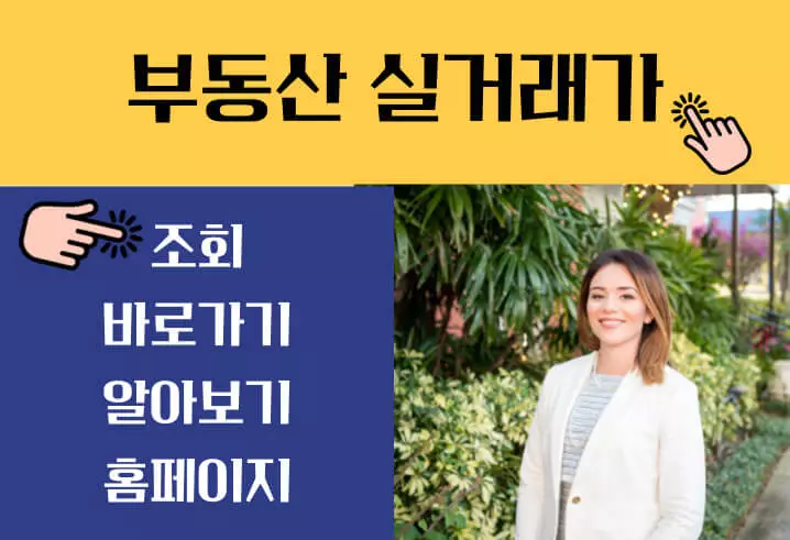 부동산 실거래가 조회 사이트