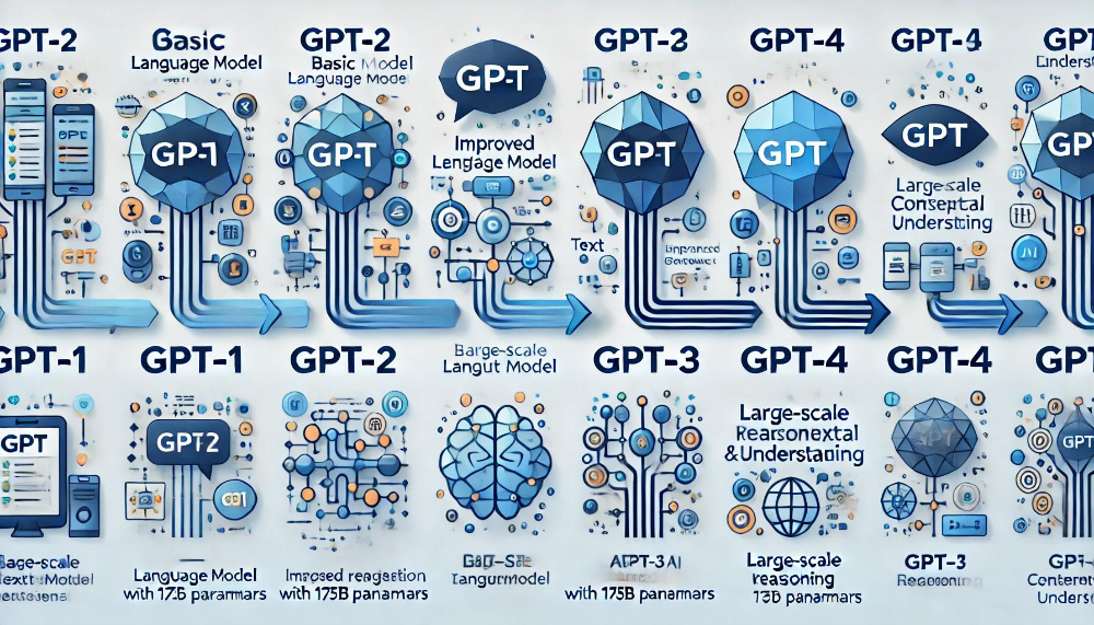 챗GPT-1부터 4까지의 진화
