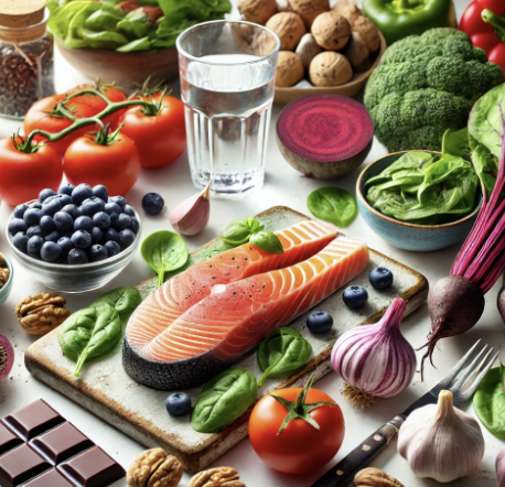 혈액순환과 관련된 사진