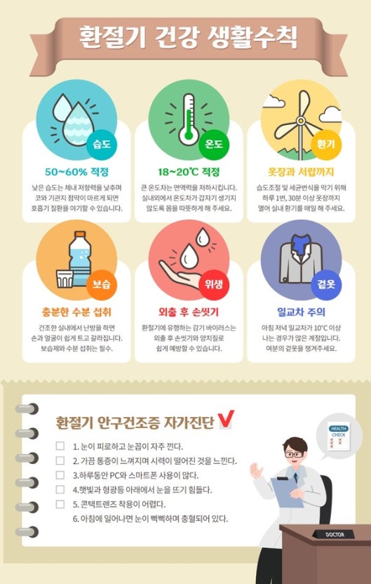 환절기 봄철 건광관리