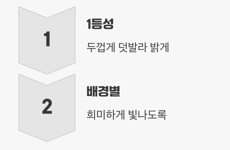 3. '강약 조절'이 만드는 진짜 밤하늘