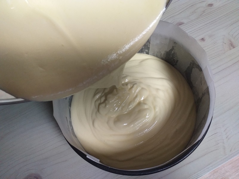 케이크 만들기, 코튼 치즈 케이크