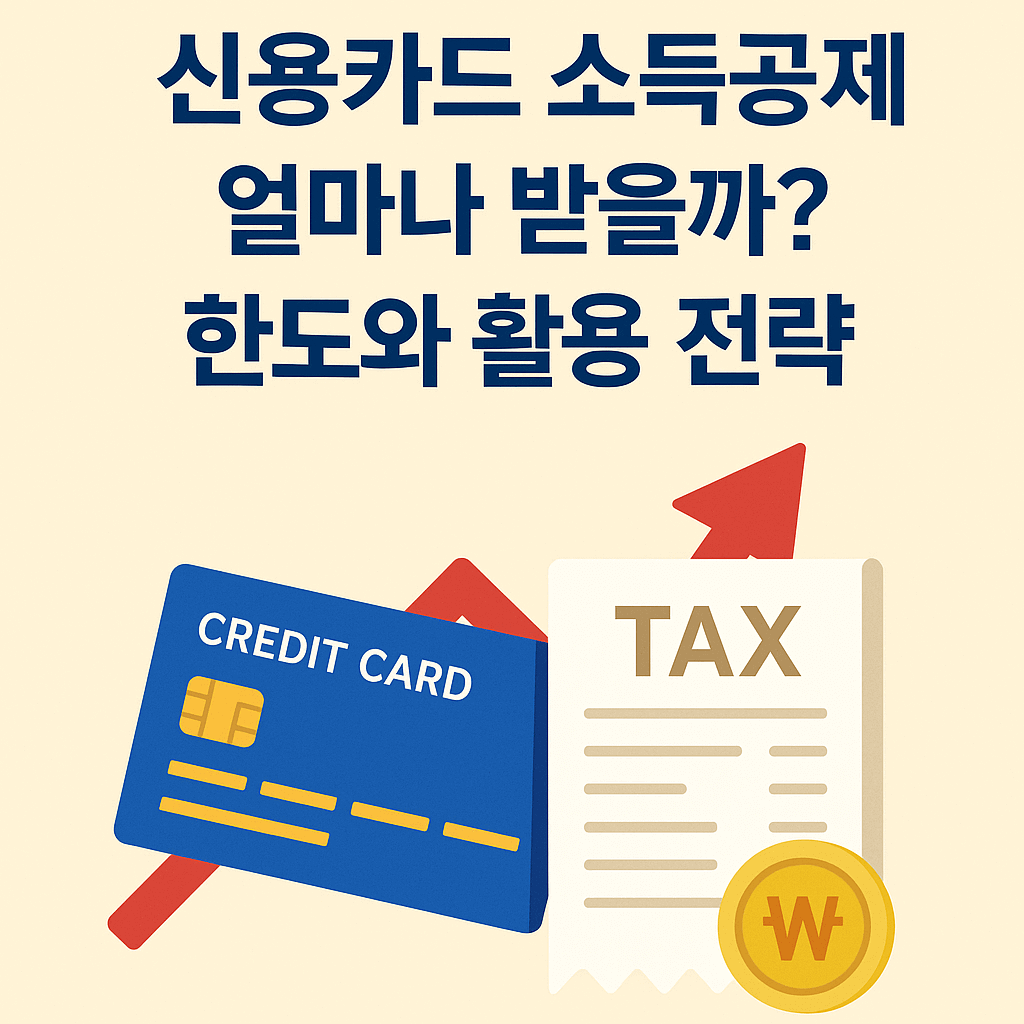 신용카드 소득공제 한도 계산