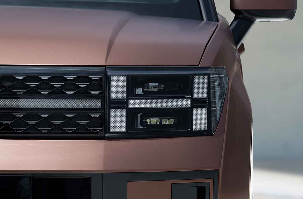 현대 싼타페 하이브리드 외관디자인