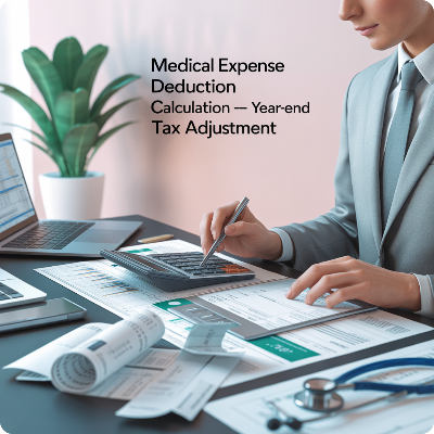 연말정산 의료비공제 계산법 이미지