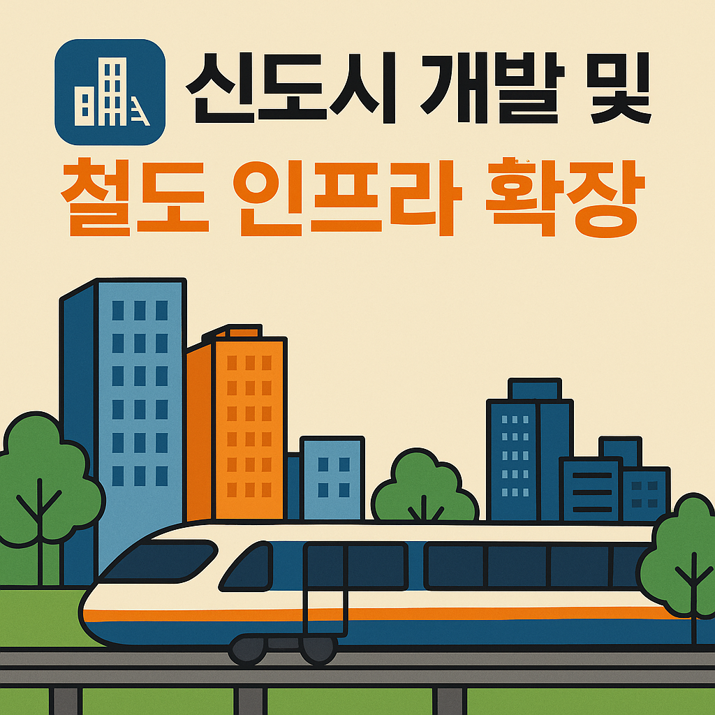 신도시 철도 인프라와 부동산 시장과의 관계