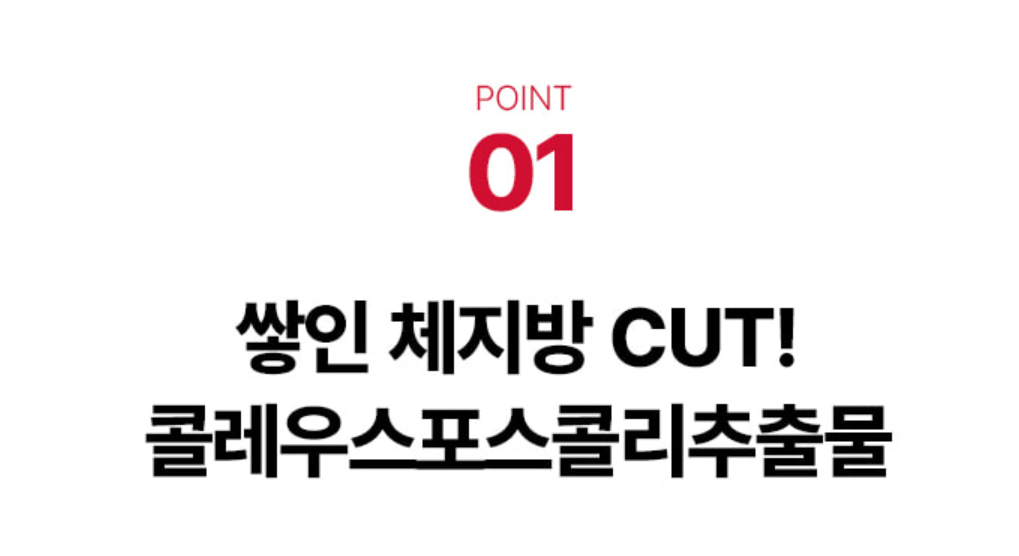 빨간물 콜레올로지 티 4가지 주원료