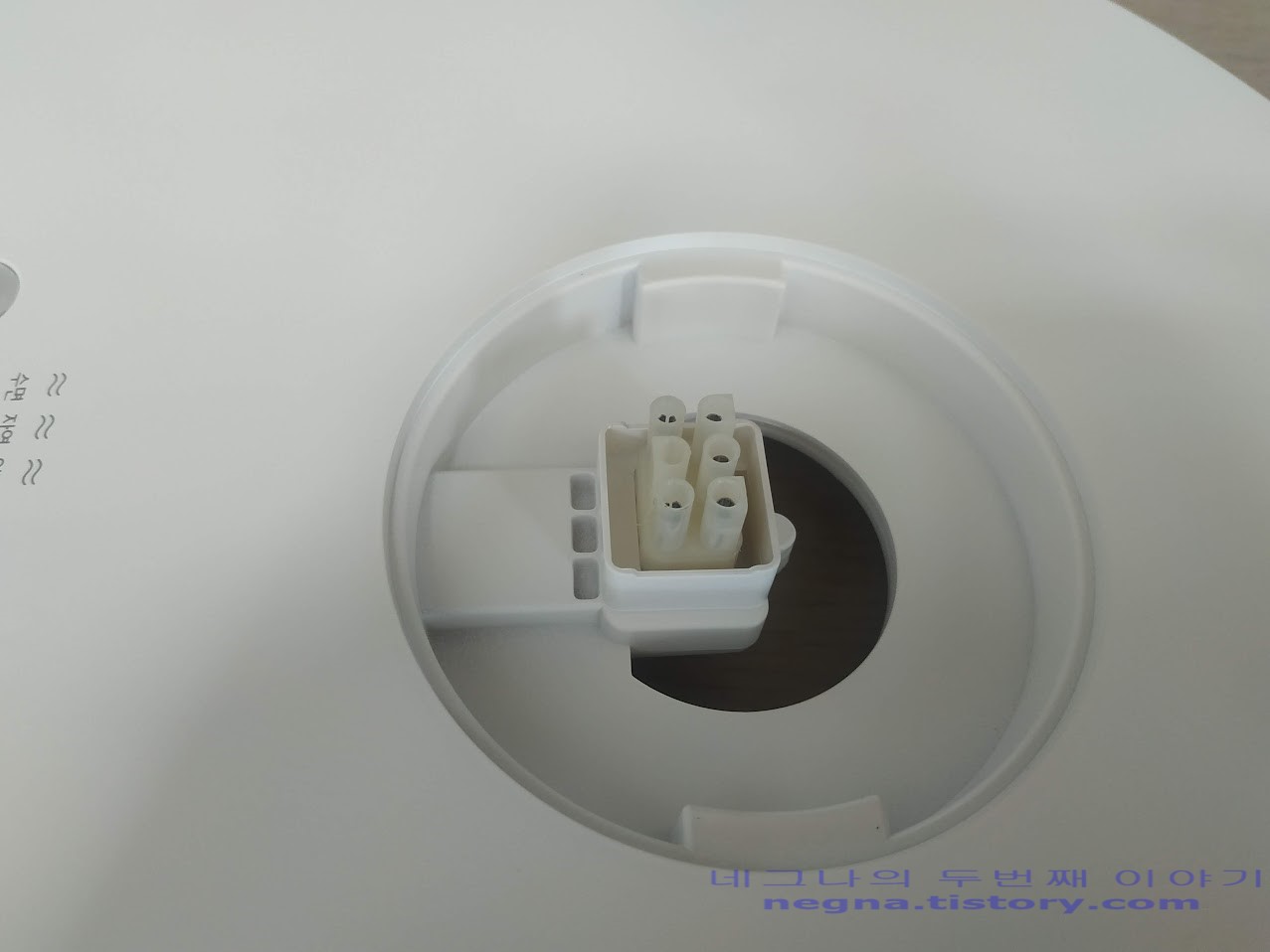 전원 케입이블 연결하기.