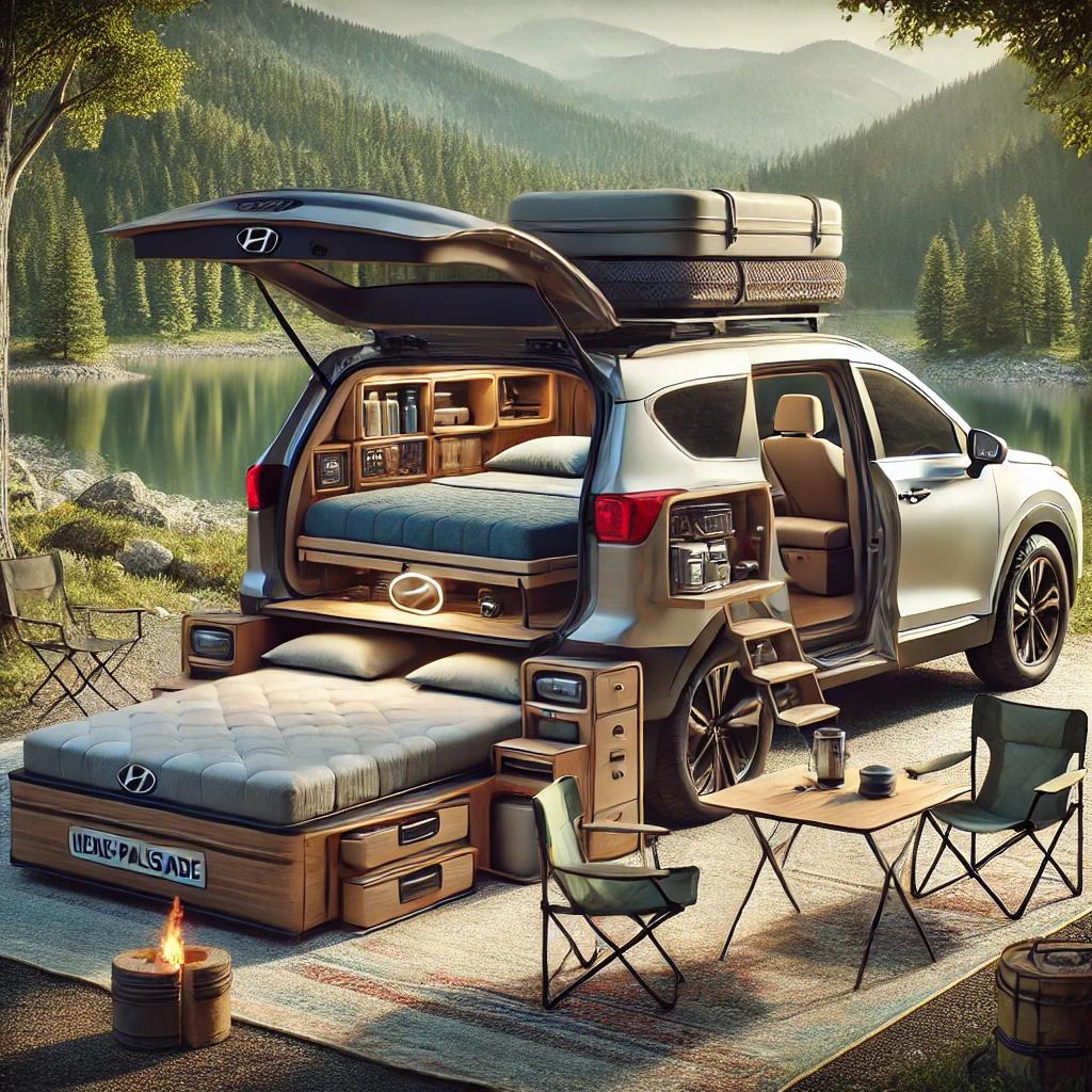 팰리세이드 차박 개조