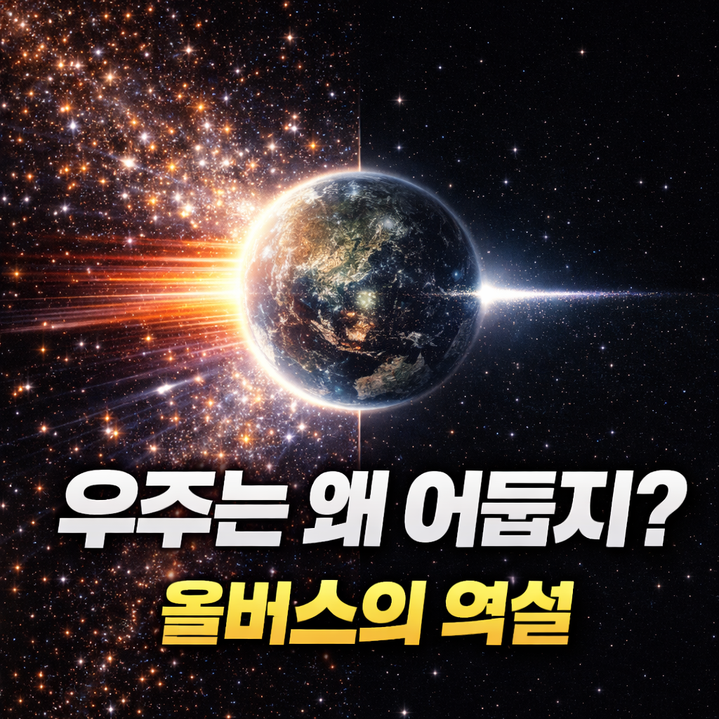 우주는 왜 완전히 어둡지 않을까 올버스의 역설로 보는 밤하늘의 비밀