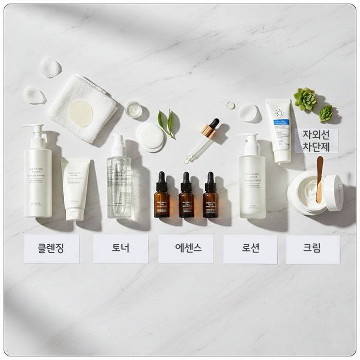 피부 타입별 스킨케어 _화장품 도포 순서