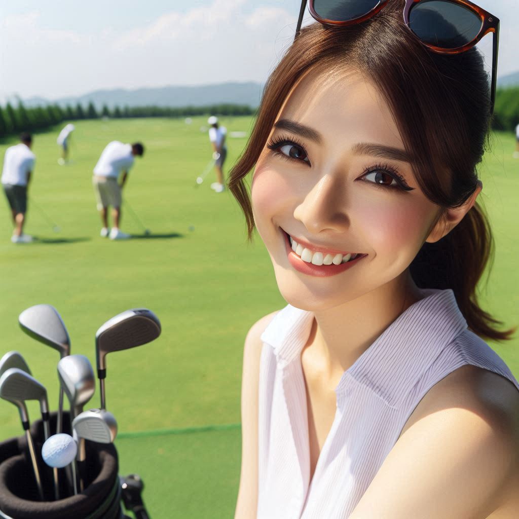 실외골프연습장 배경