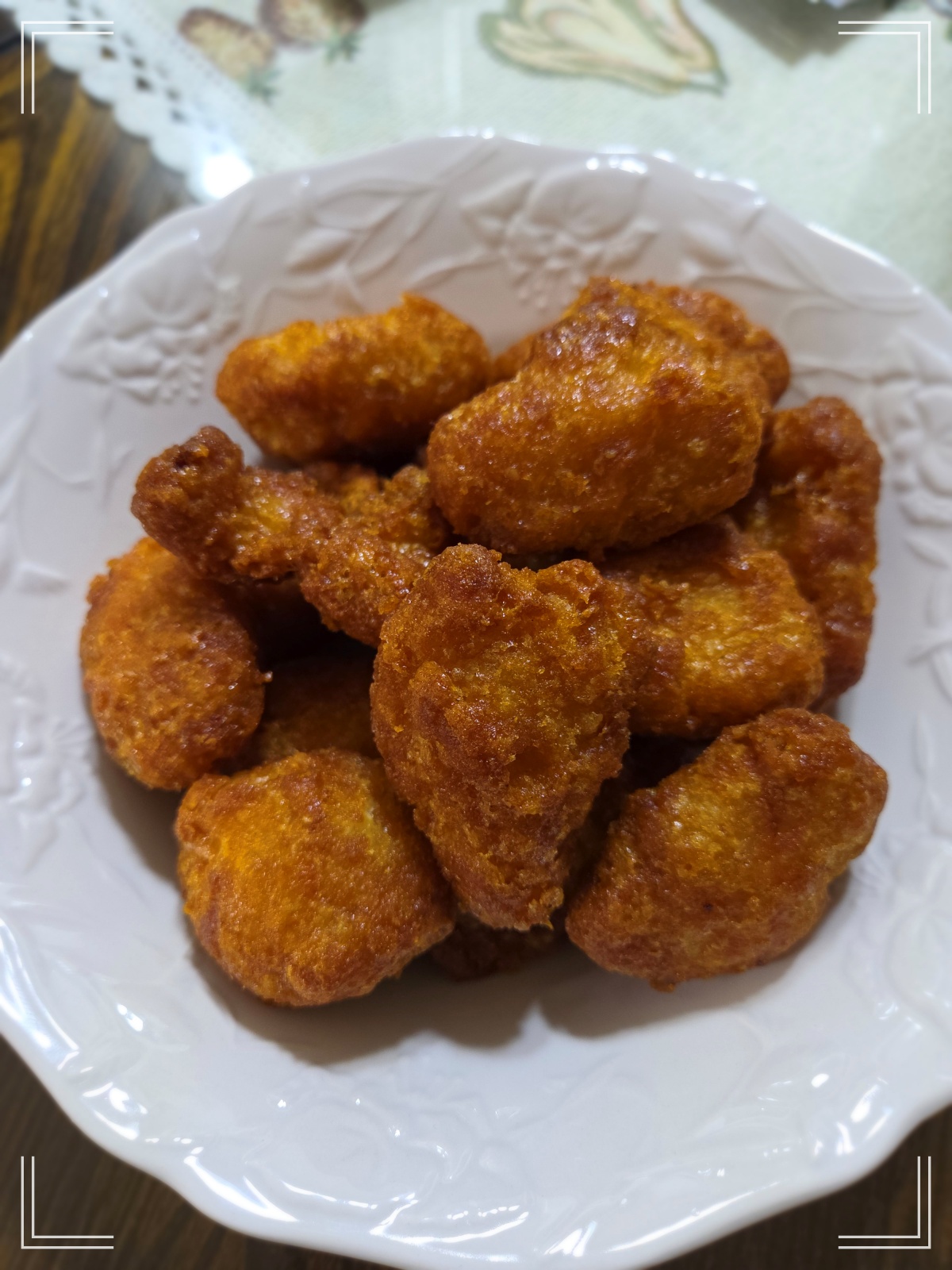 고메 소바바 치킨-소이허니 순살 치킨-냉동치킨-겉은 바삭하고 속은 촉촉함