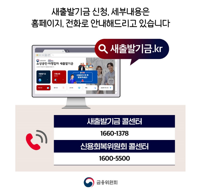 새출발기금 상담 콜센터