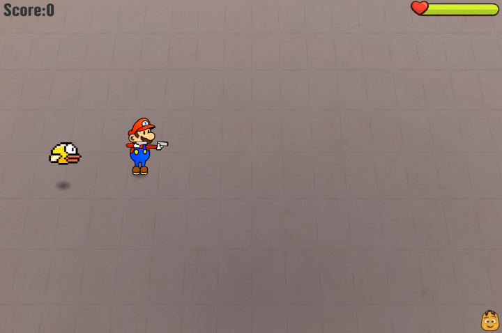 마리오-플래피-킬러-플래시게임-시작-화면