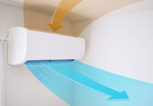 정속형 에어컨 작동 방식 모습