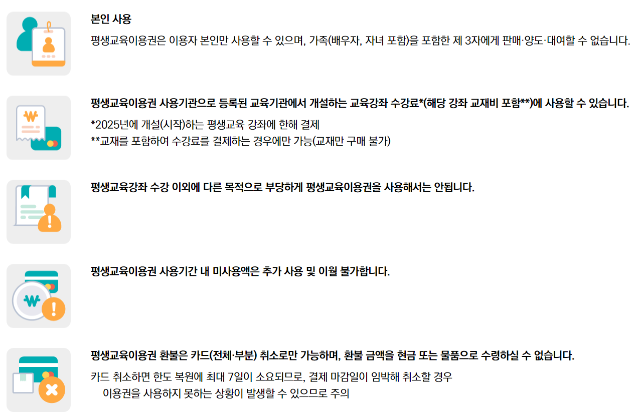 평생교육이용권