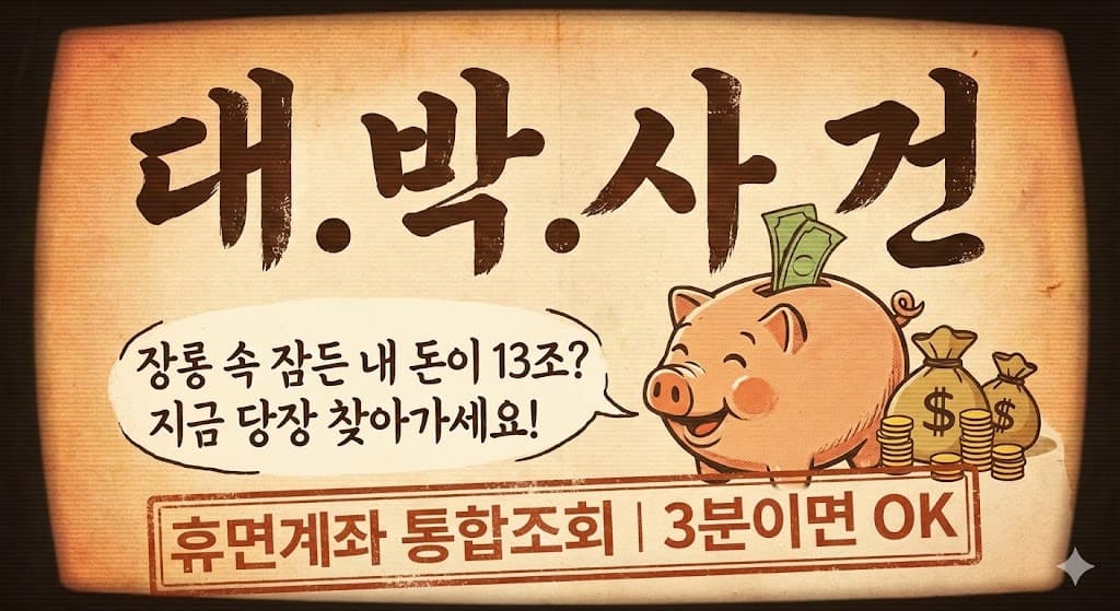 휴면계좌 통합조회