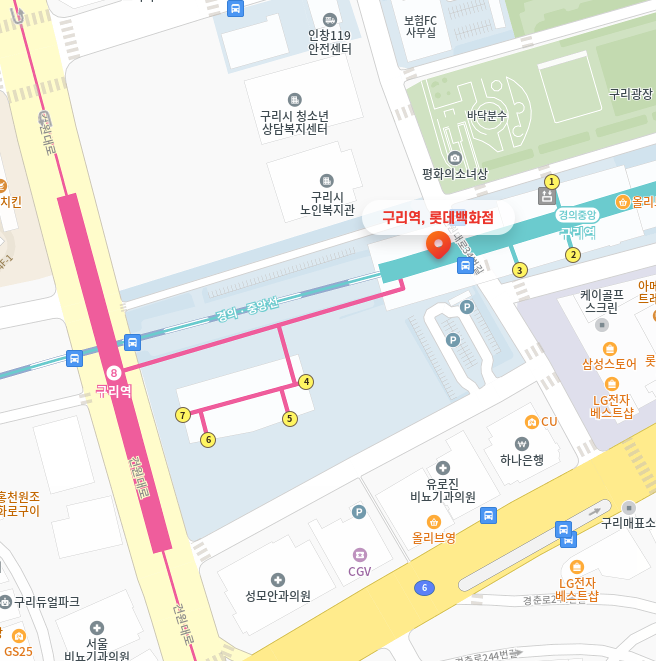 구리 유채꽃 축제 일정 가는길