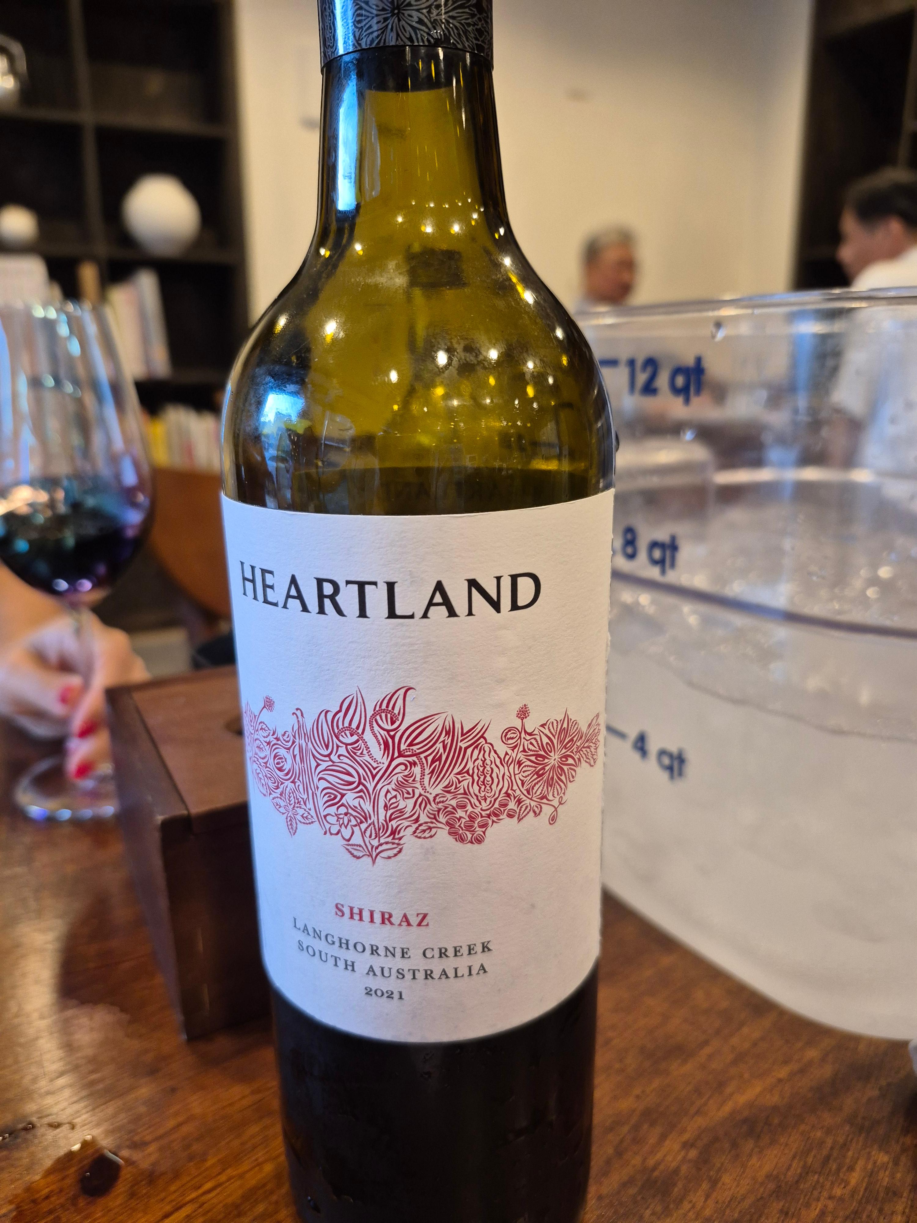HEARTLAND 2020 SHIRAZ 와인 리뷰