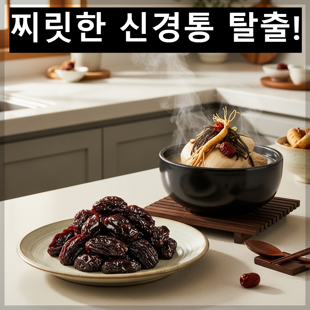 신경통 완화에 도움을 주는 검은 숙지황과 건강한 지황 요리 이미지