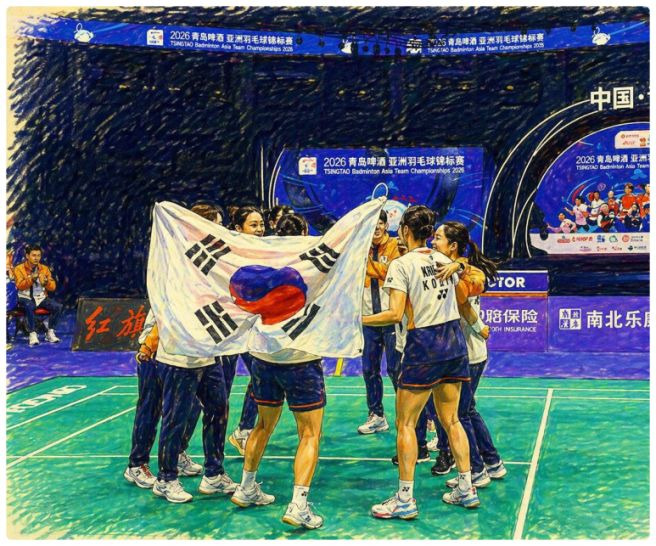 여자 배드민턴 우승: 2026 우버컵 결승 한국 우승! 중국 3-1 제압 안세영&middot;김가은&middot;백하나&middot;김혜정 맹활약 분석
