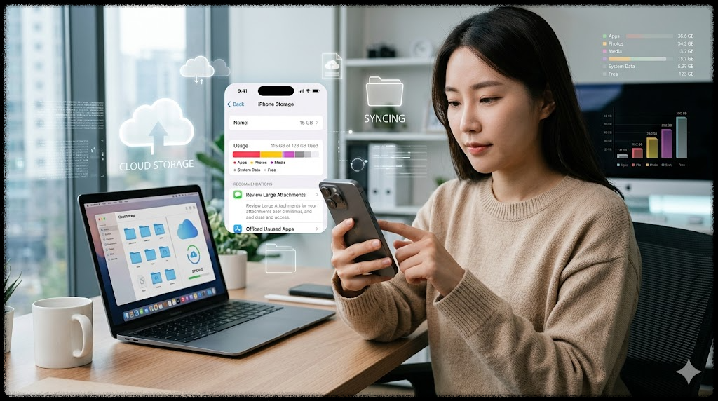 아이폰 저장공간 확보 방법과 스마트폰 용량 관리하는 효과적인 방법