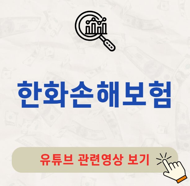 한화손해보험 배당금 지급일 배당락일