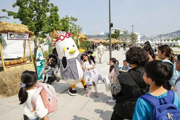 부산항축제 항만 일대 풍경