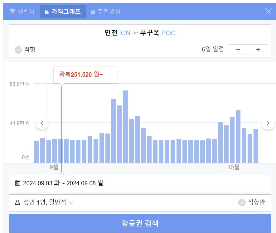네이버-항공권-비교