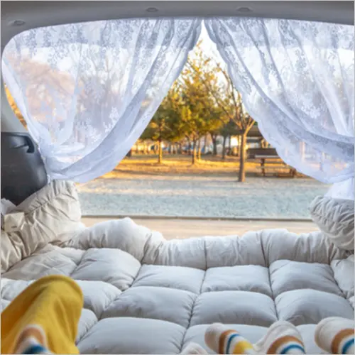 캠핑족 차박 필수템 압축볼 누잠 토퍼 메트리스