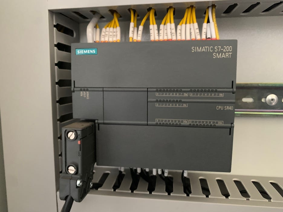 SIEMENS SIMATIC PLC S7-200 SMART, 드라이브 G120 엔지니어링 서비스 및 HMI 작화 1