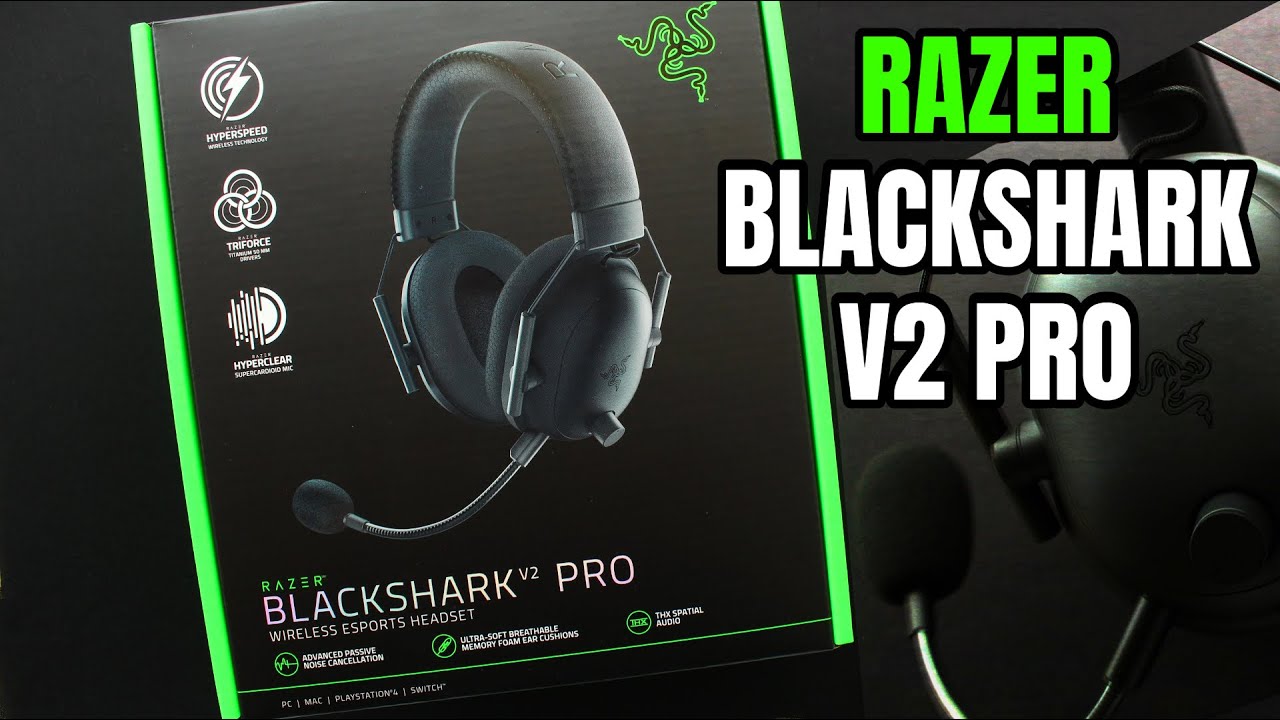 Razer Blackshark V2 Pro 무선 헤드셋 검토