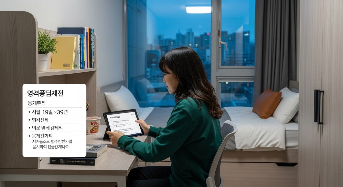 청년주택 입주조건