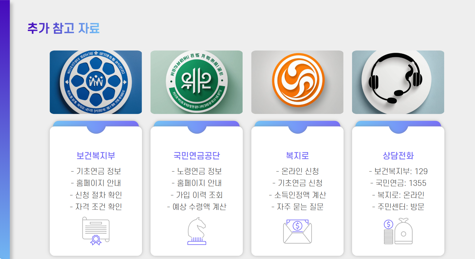 기초연금과 노령연금 차이