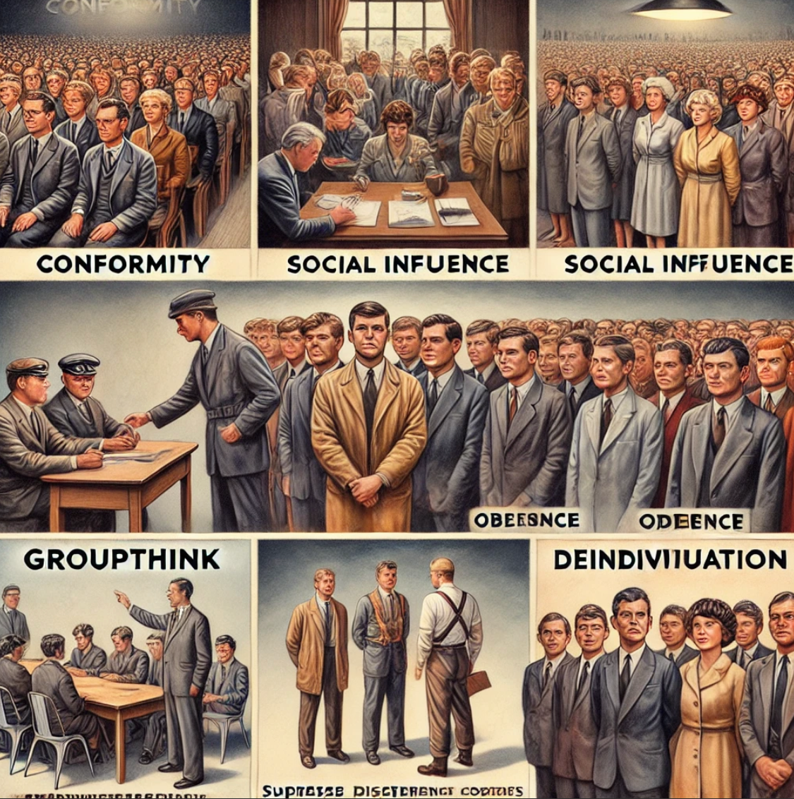 집단 심리와 사회적 행동 우리가 무리 속에서 변하는 이유