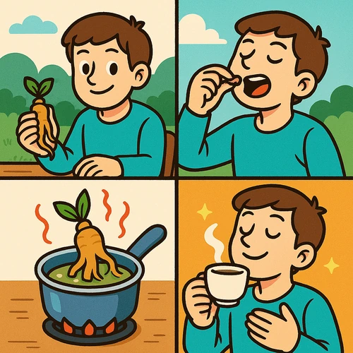 산삼 복용법1