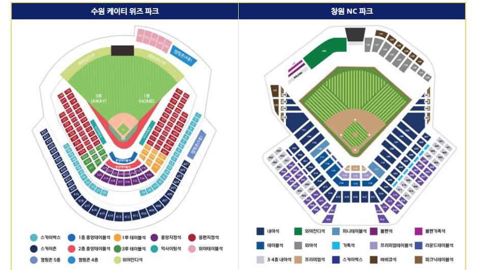 2023년 KBO리그 플레이오프 NC 다이노스 Vs KT 위 티켓 예매와 TV 시청 방법