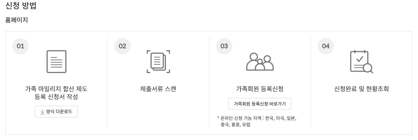아시아나-마일리지-사용방법-대한항공-합병-가족마일리지-합산방법