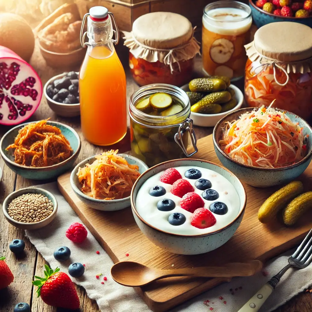 프로바이오틱스 관련 음식