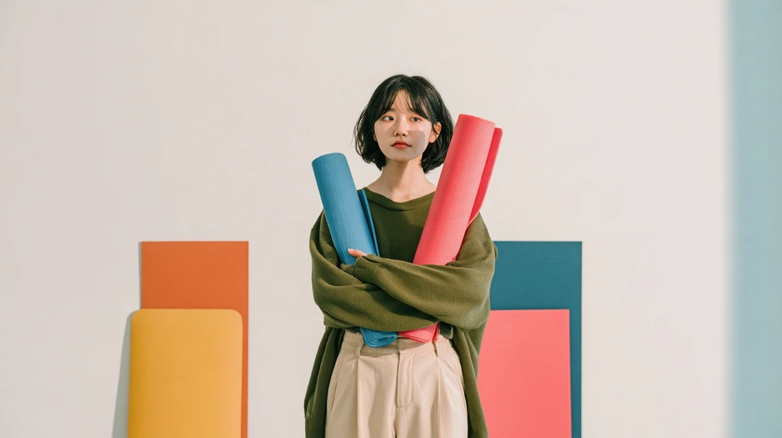 자신에게 맞는 운동을 찾아 만족하는 사람